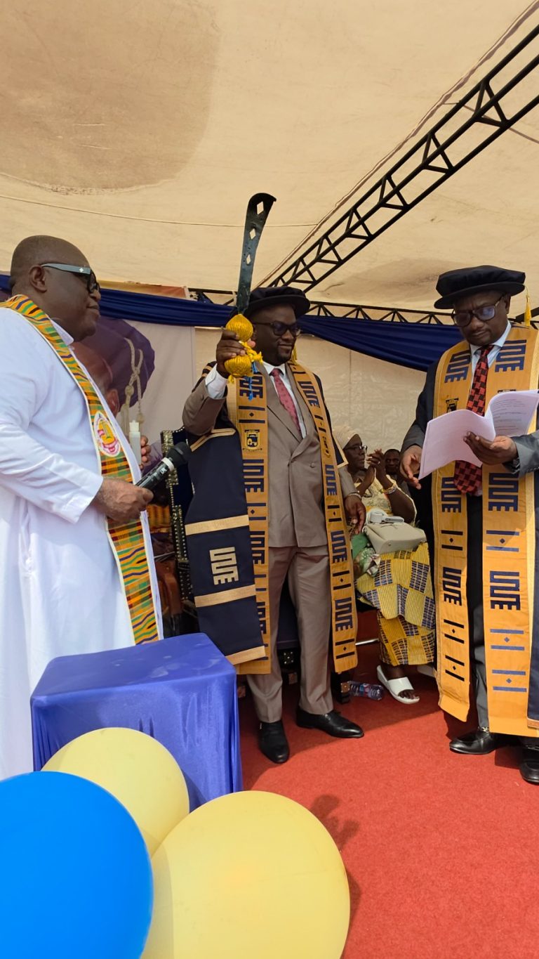 Prof. Acakpovi Invested as ATU Vice-Chancellor, Commits to Leadership ...